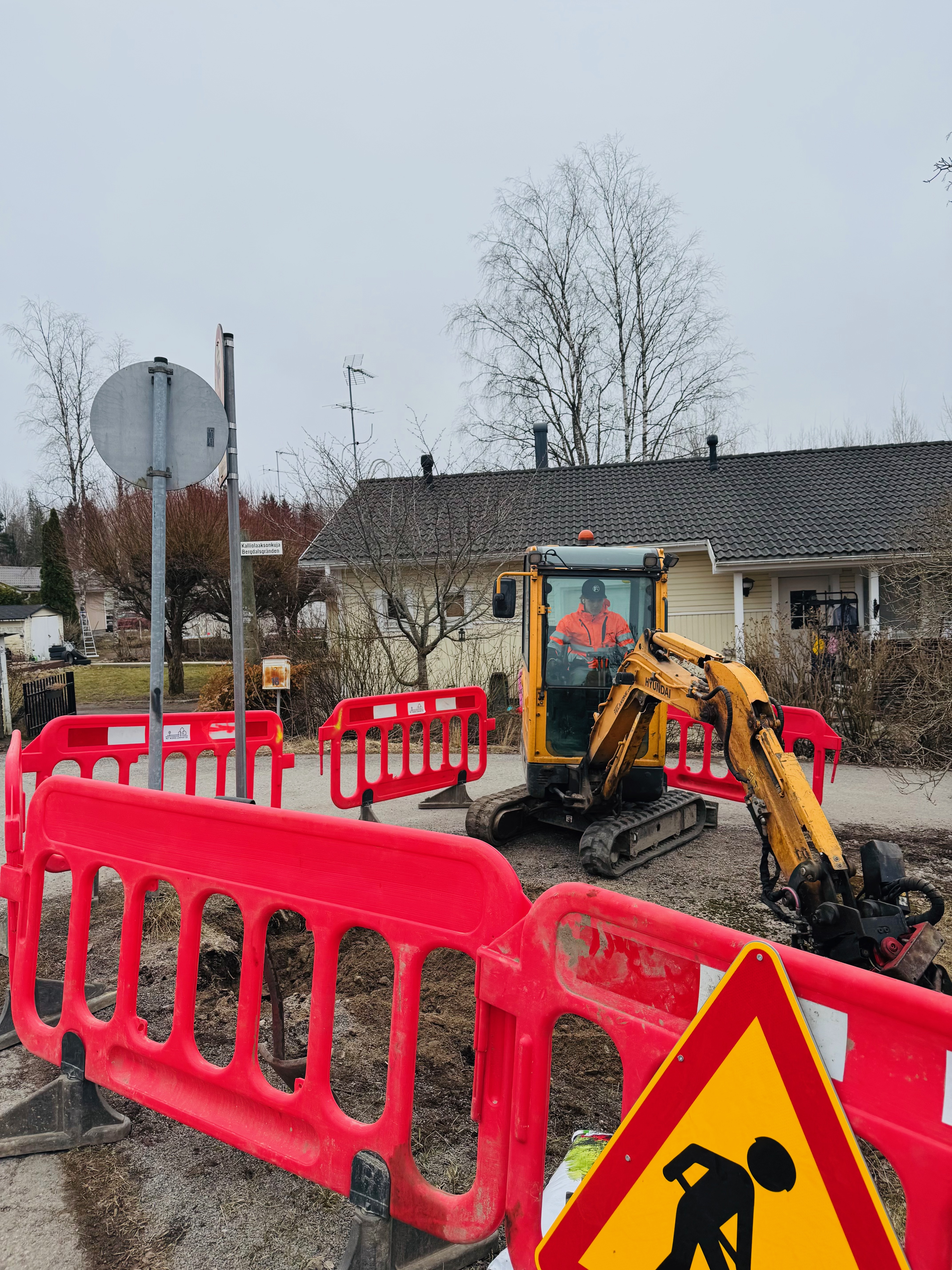 Fibreco työmaa